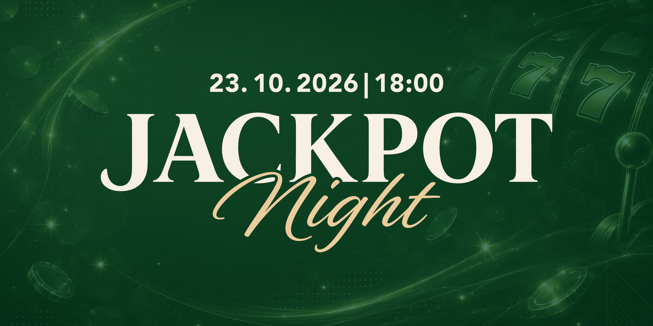 Jackpot Night, October 23, 2026